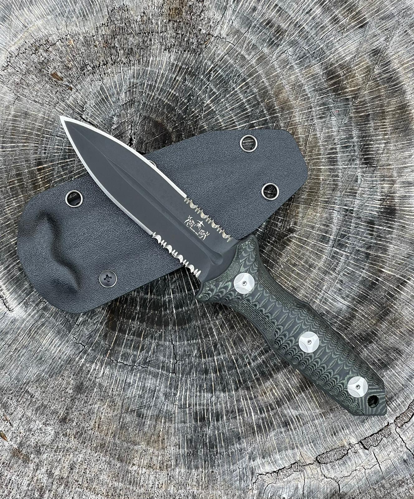 FIXED TIGER TEC TACTICAL DAGGER – tigertecknives